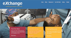 Desktop Screenshot of health-exchange.net