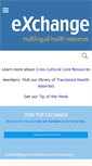 Mobile Screenshot of health-exchange.net